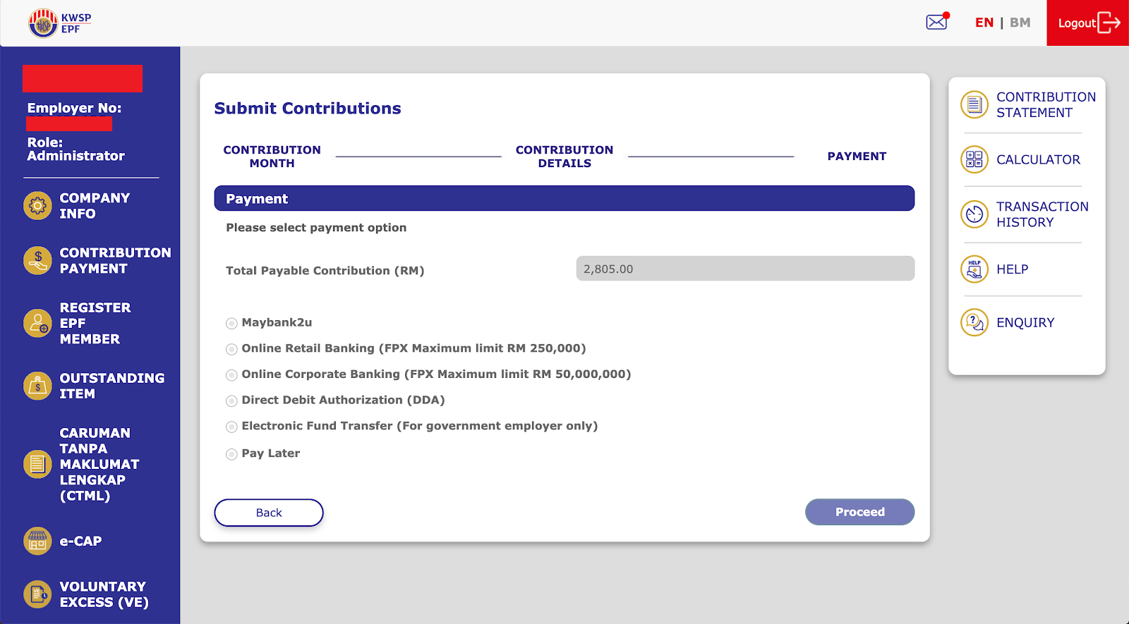 kwsp payment